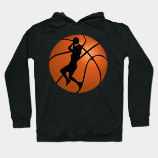 Lispe Basketball Jump Shot in Ball Hoodie